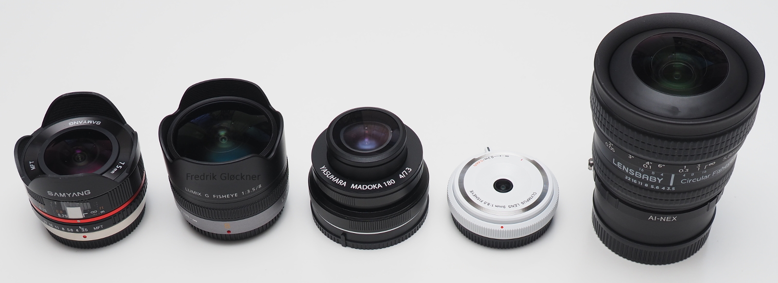 Micro 4/3rds Photography: Fisheye lenses compared